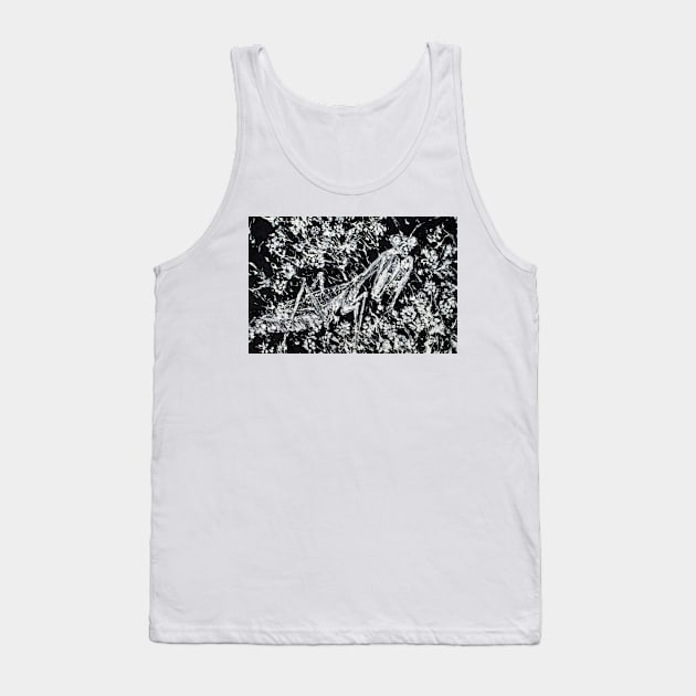 PRAYING MANTIS in the FLOWERS Tank Top by lautir